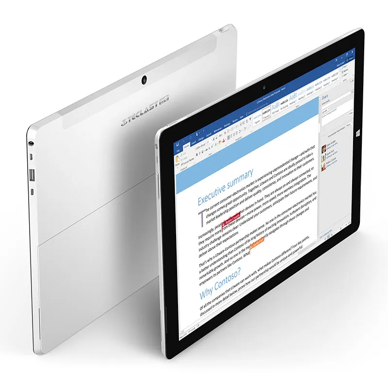 Teclast X5 Pro 2 в 1 планшетный ПК 12 дюймов Windows 10 ips емкостный экран Intel Kaby Lake Core M3 7Y30