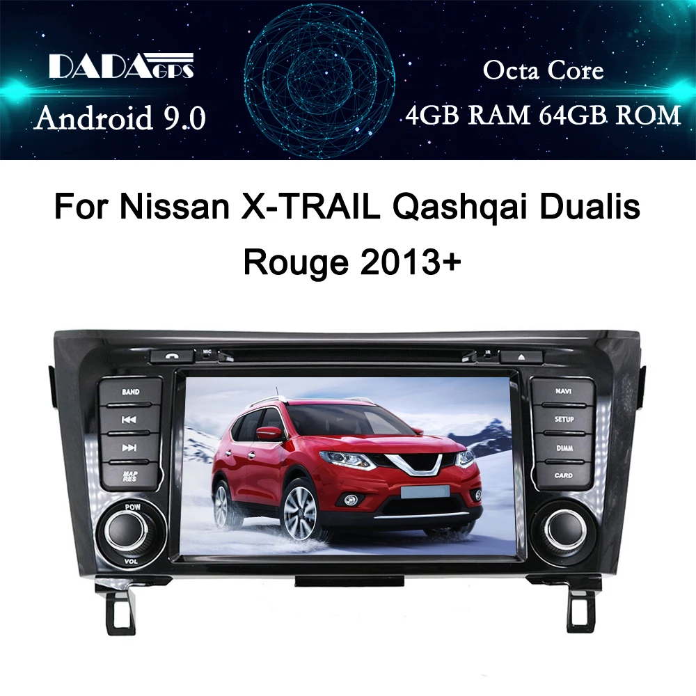 Автомобильный мультимедийный плеер для Nissan X Trail T32 Qashqai J11 Rogue Android радио 2013 2019 DVD 2 din