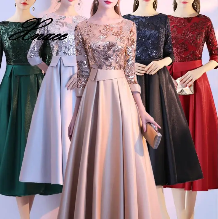 Блестящее вечернее платье до пола с блестками винтажные золотистые официальные