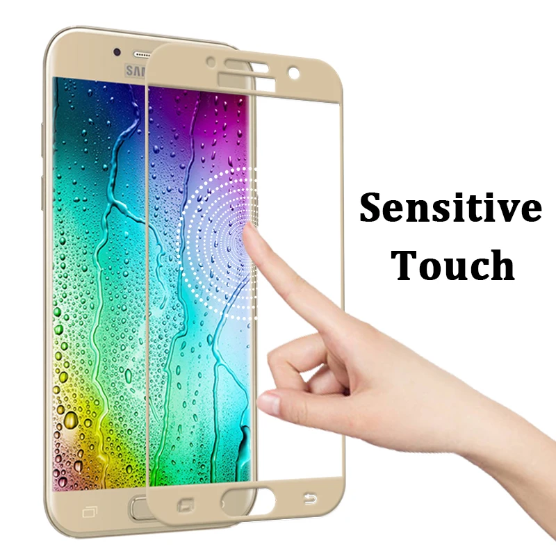 Полное покрытие, закаленное стекло для samsung galaxy a5, защита экрана на samsun galxy a 5 5a a51028, защитная пленка 9h