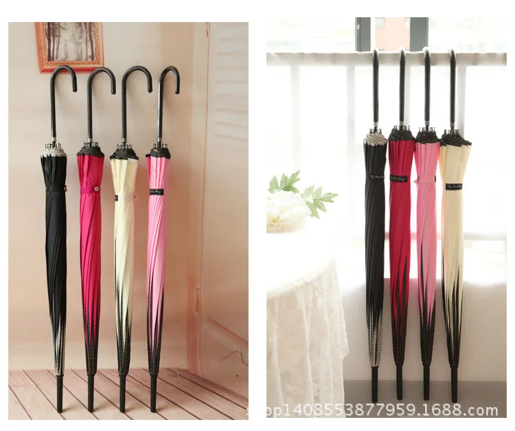 Новое поступление Креативный Свадебный зонт простой женский пагода зонтик
