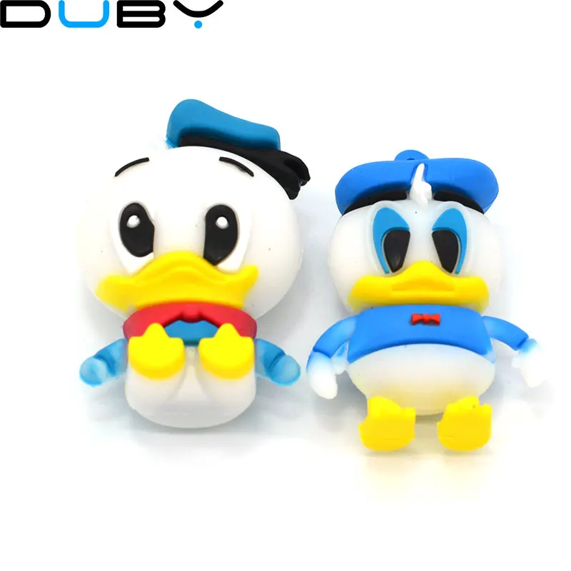 Мультфильм роль Дональд Дак милый флеш накопитель USB 4GB/8GB/16GB/32GB/64GB U диск