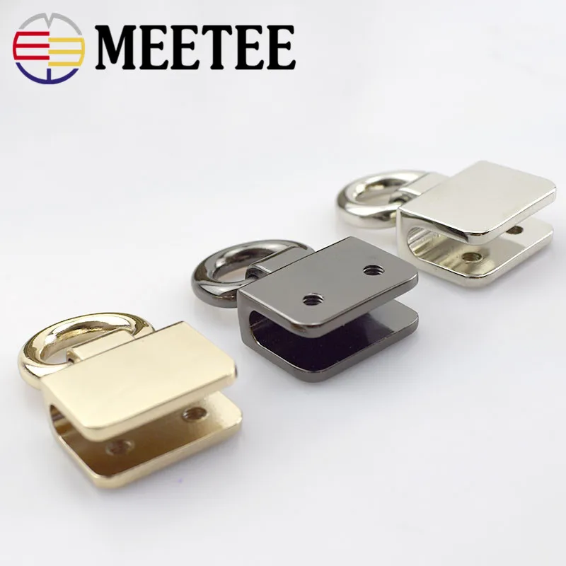 Новые рекламные сумки обувь одежда Ремни кольца с покрытием 2 шт. Diy Ручная сумка