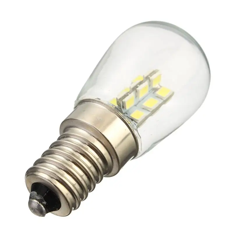 Высокая яркость 3014 SMD 24 светодиодный s светодиодный лампа E14 3 Вт Чистое Белое теплое белое светодиодное освещение Лампа 220V для холодильника швейная машина