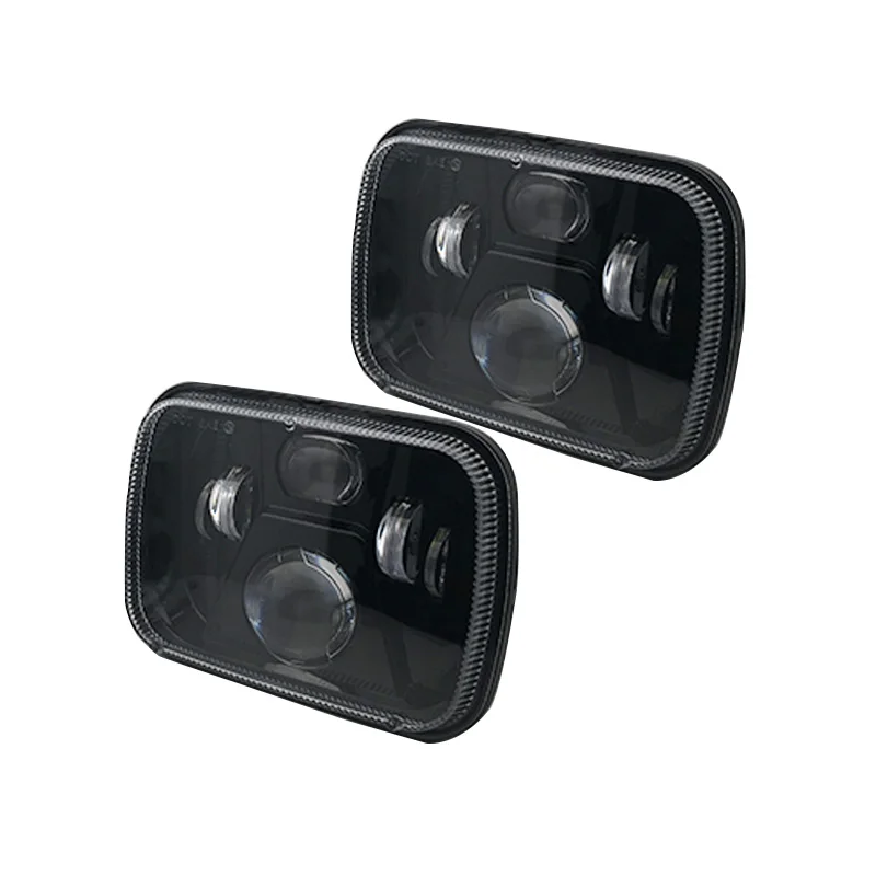 1 пара 55 Вт Высокий/Низкий H4 светодиодные фары для Jeep Wrangler YJ XJ Truck FLD 50 60 70 80 Firebird Celica