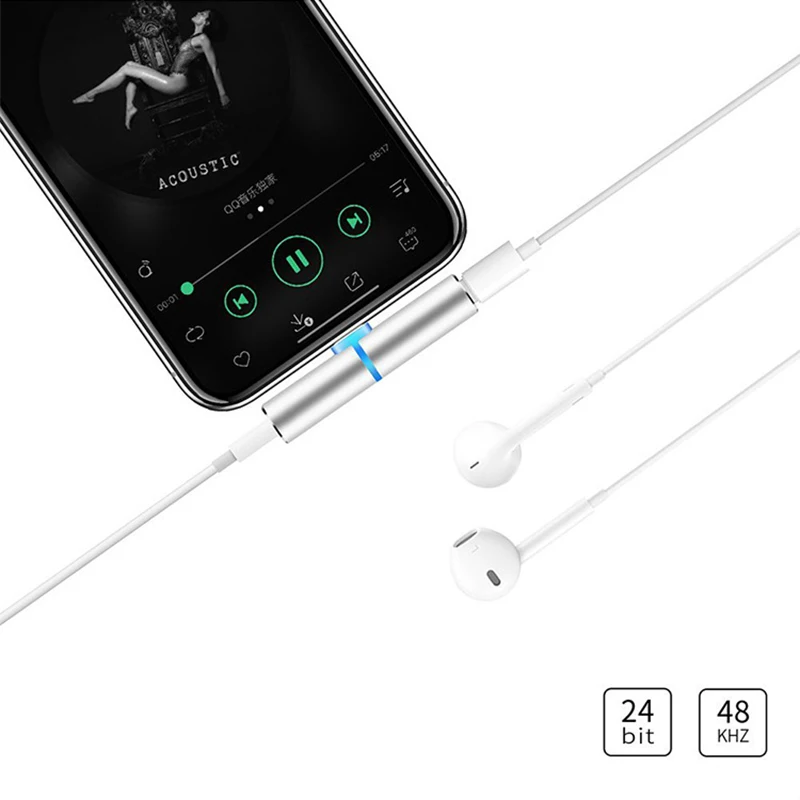 Быстрое зарядное устройство адаптер для Apple до 3 5 мм разъем наушников IPhone X 8 7 Plus XS