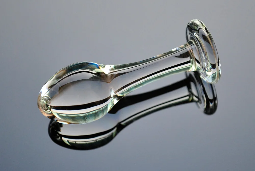 Tiny pyrex glass dildo small crystal anal beads butt plug fake penis artificial dick adult sex toys for gay women men masturbate | Красота и