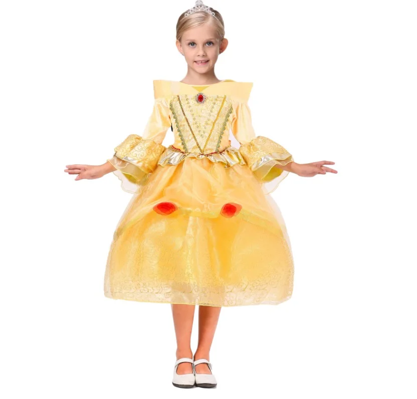 Girls Christmas Princess Dresses Luxury Children's Costumes | Детская одежда и обувь