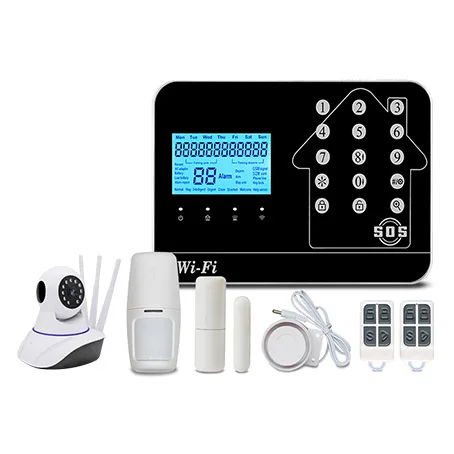 3 в 1 PSTN, GSM, Wifi домашняя защита от взлома беспроводная система безопасности