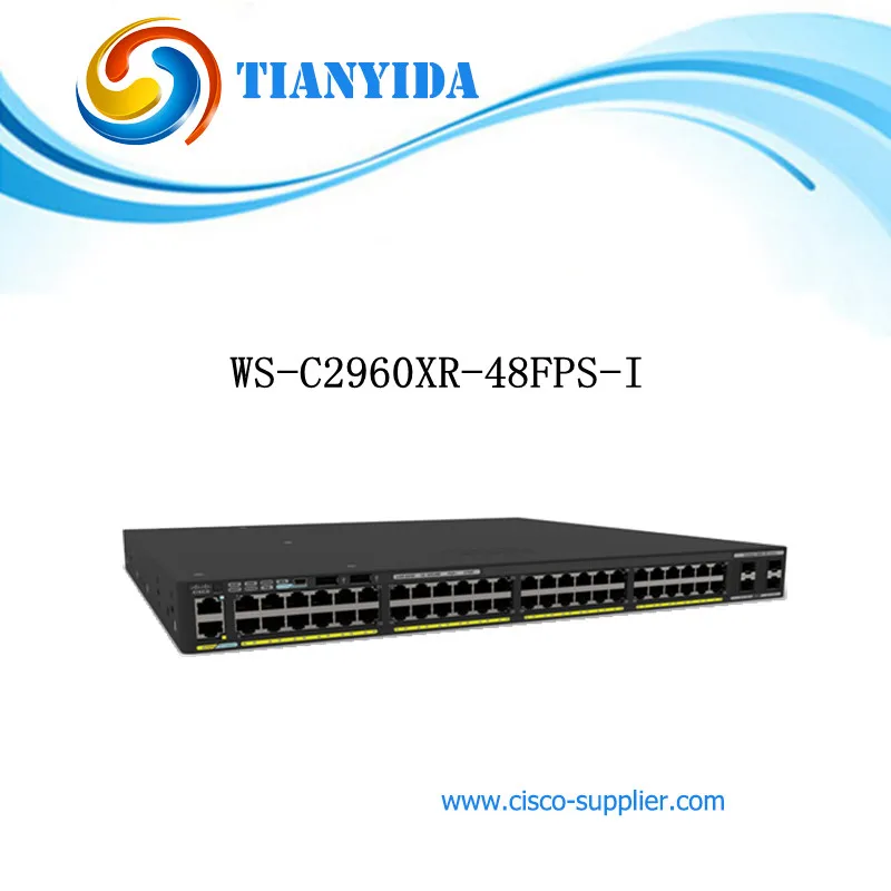 Новый Герметичный WS C2960XR 48FPS I Catalyst 48 портовый сетевой коммутатор POE Gigabit Ethernet|poe