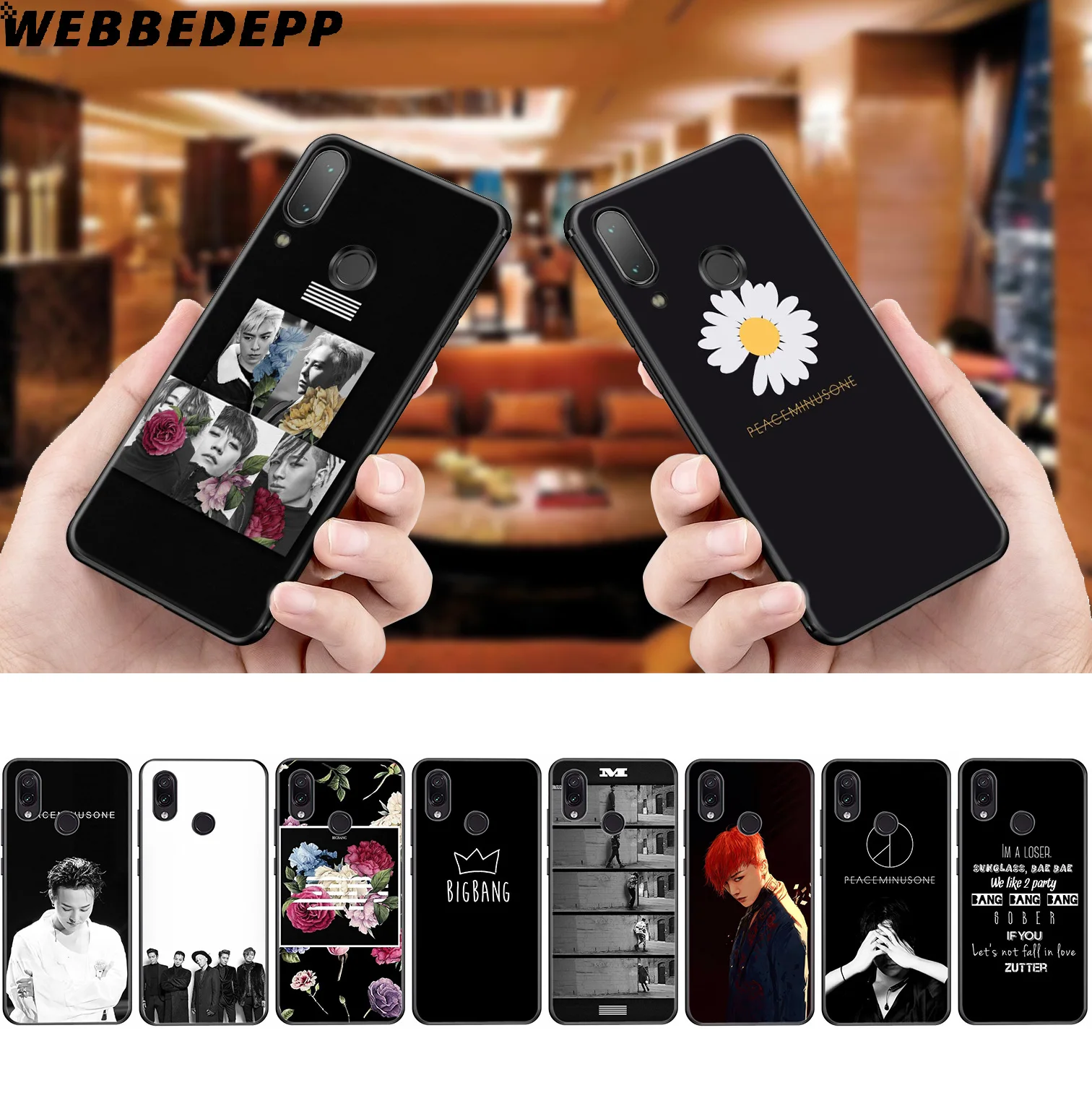 WEBBEDEPP Bigbang G Dargon Soft Case for Xiaomi Redmi K20 7A 4A 4X 5 5A 6 6A S2 Note 8 4 7 Pro Plus Prime |