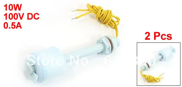 2 шт. x Tank Pool датчик уровня воды и жидкости P.P горизонтальный плавающий Выключатель