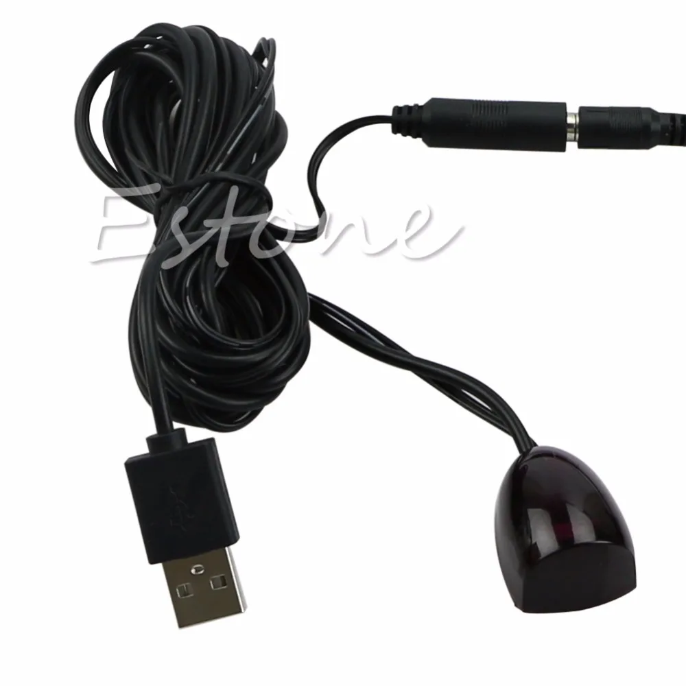 

1 PC IR Infrared Remote Extender 4 Emitters 1 Receiver Repeater System Kit