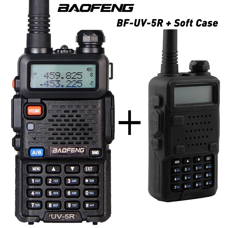 Baofeng UV 5R Портативный иди и болтай Walkie Talkie “иди ЖК дисплей Дисплей двухстороннее