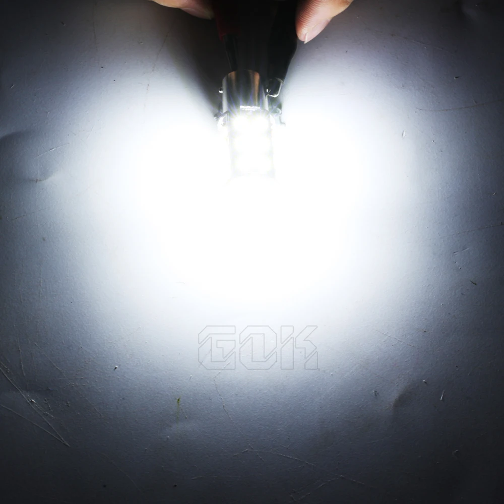 50pcs White light 1156 smd P21W BA15s 48led 2835 SMD BA15S LED Car Stop/Brake/Tail/Reverse Backup Light Bulb drl headlight | Автомобили и