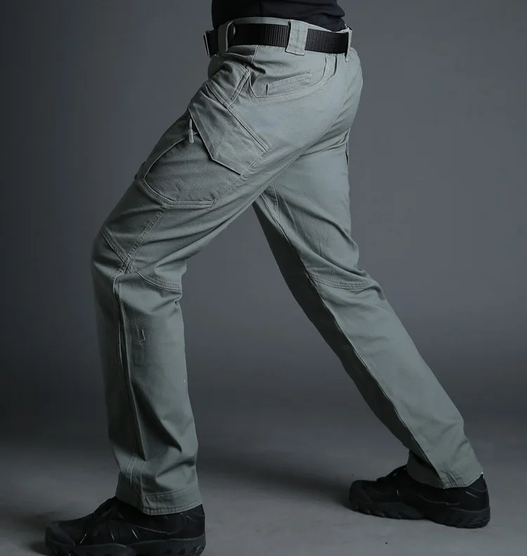 Refire gear IX9 уличные брюки мужские хлопковые походные брюки для альпинизма хлопковые много карманов эластичные не скатывающиеся охотничьи брюки