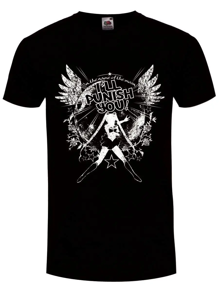 

I'll Punish You Men's Black T shirt Summer Short Sleeves T-Shirt Fashion Mens 100% Cotton Short Sleeve Print
