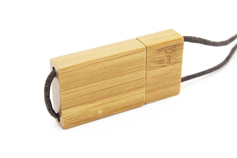 JASTER шнурок деревянный USB флэш-накопитель красный деревянный Флешка 8 ГБ 16 ГБ 32 ГБ USB 2,0 Флешка карта памяти u-диск логотип на заказ