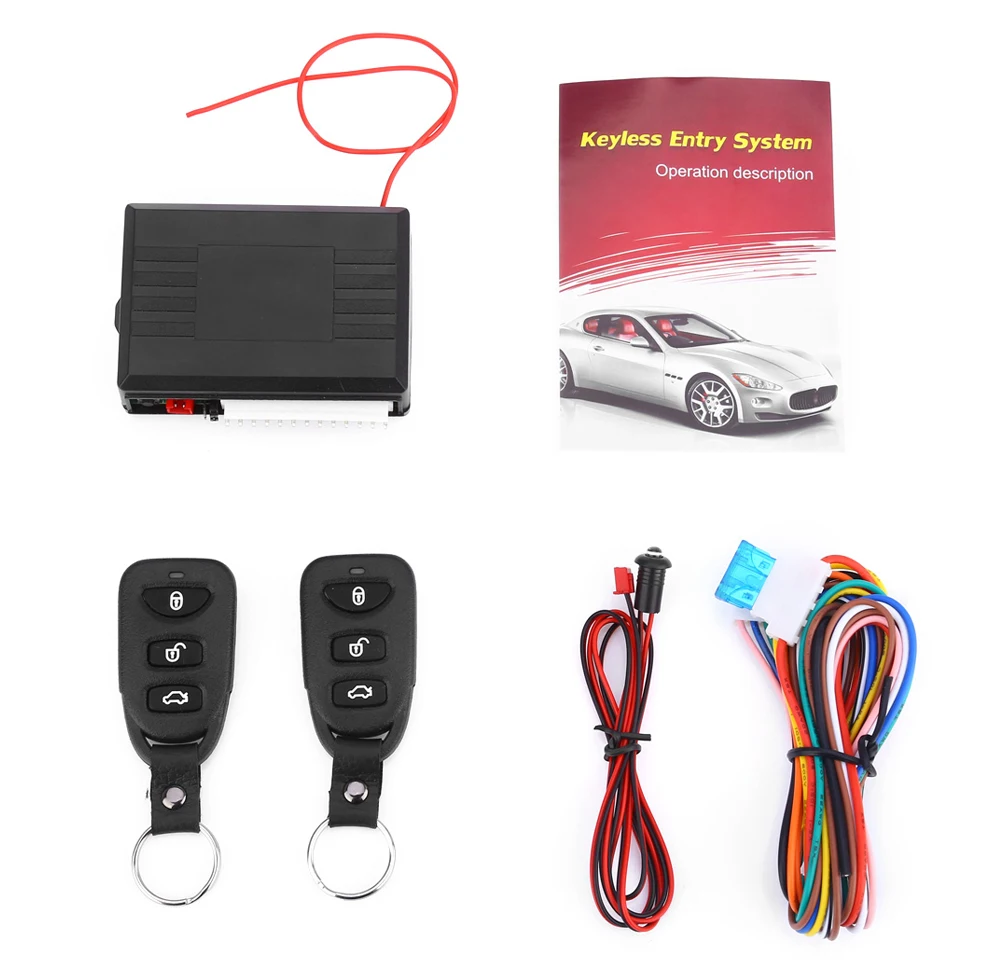 12V универсальный автомобильный Автомобильный комплект дистанционного