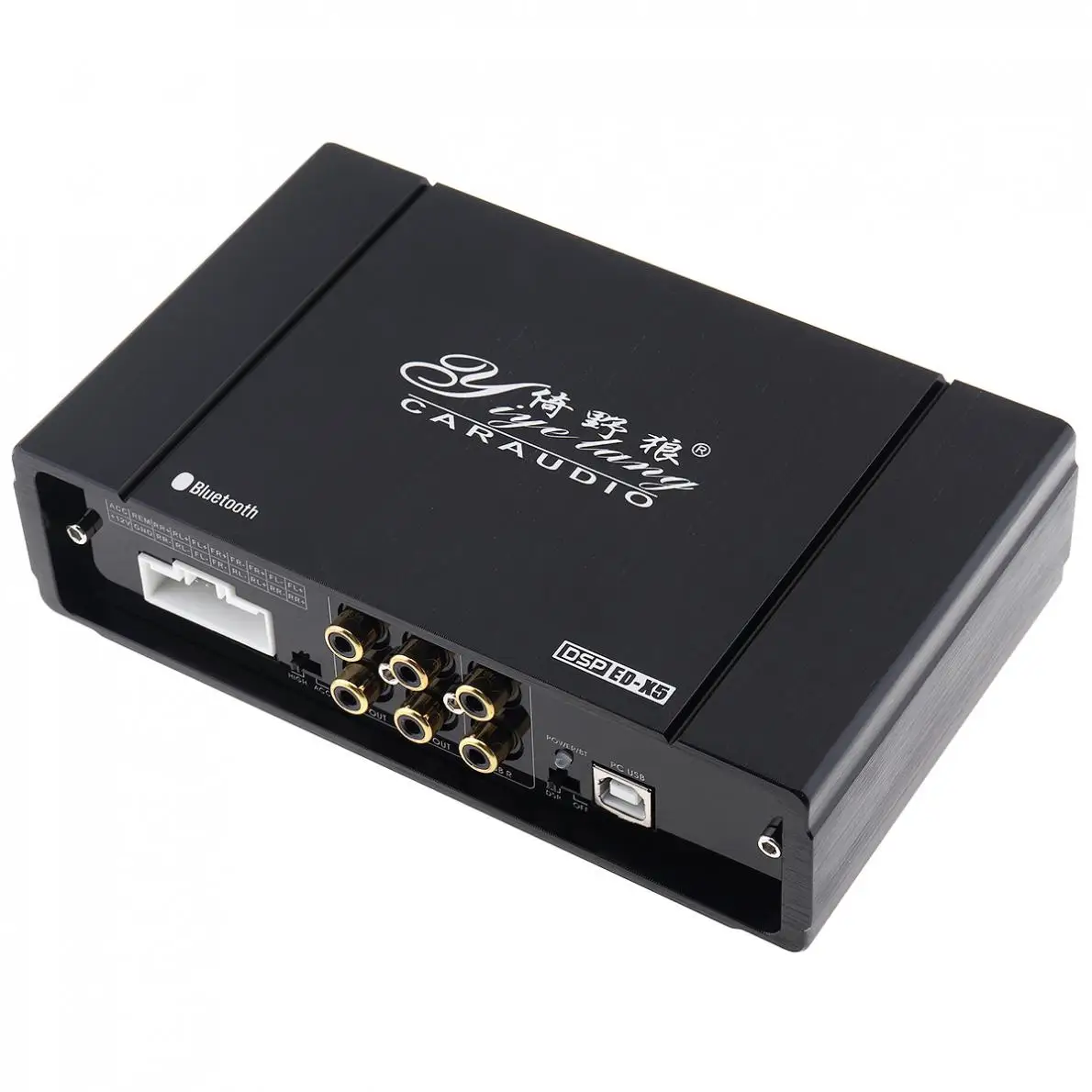 31 полоса 12 В 4x60 Вт Bluetooth WIFI Автомобильный цифровой аудио процессор DSP Усилитель