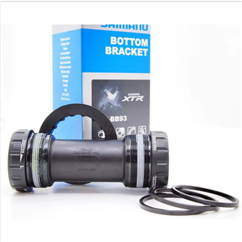 Оригинальная коробка Shimano Hollowtech II Нижний Кронштейн SM BB93 велосипеда|Каретки| |