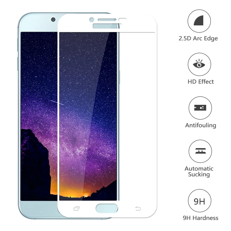 Защитное закаленное стекло для Samsung Galaxy A8 2016 A810 задней панели SM A810F|Защитные