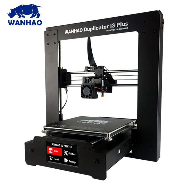 Wanhao Дубликатор I3 PLUS Mark II сенсорный ЖК экран 3D цветная печатная машина PLA /ABS нить.|3D