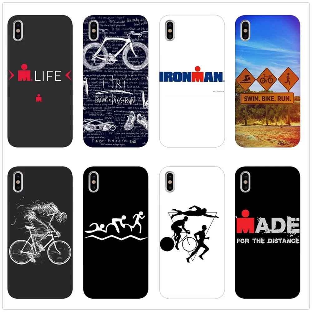 Ironman Triathlon Logo Cover мягкий силиконовый высококачественный чехол для телефона iphone 6 6S