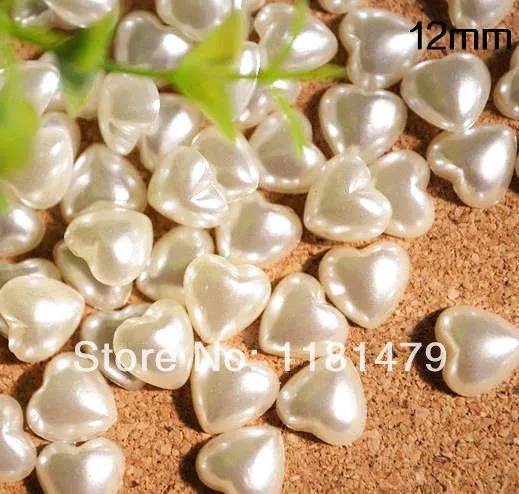 Набор из 300 шт 8 мм перламутровая/перламутровая плоская задняя форма hart кабошоны