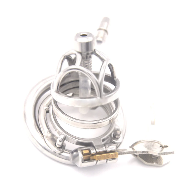 Вентиляционный клапан клетка Пояс верности Мужской Целомудрие устройство с