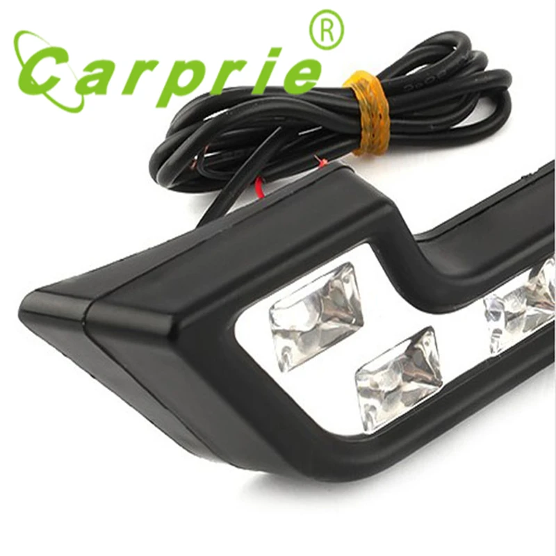 2X 6LED Белый автомобиль дальнего света туман 12 V Универсальный бег Light_KXL0608