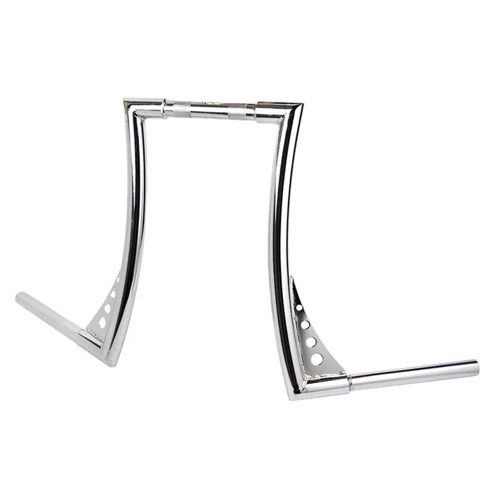 Ape вешалки руль 1" Rise Custom черный мотоцикл 1-1/4" Fat Bars Ручка Бар подходит для Harley DurableSoftail FLST FXST