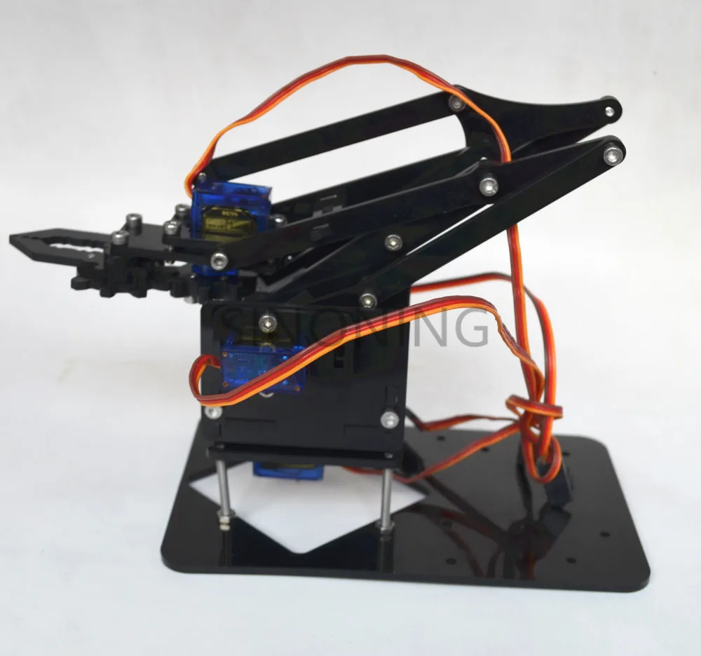 Акриловая механика ручка робот 4 DOF arm arduino создан обучающий комплект SG90