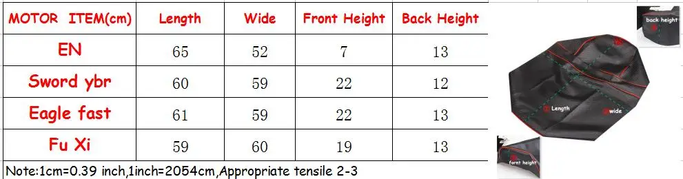 

Spirit Beast motorcycle seat cover good quality pu leather for Suzuki