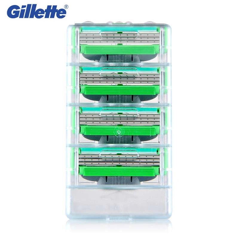 

Manual Shaving Blades Original Gillette Mach 3 Sensitive Shaving Safety Men Face Shaving Razor Blade 1 Razor Holder 5 Blades