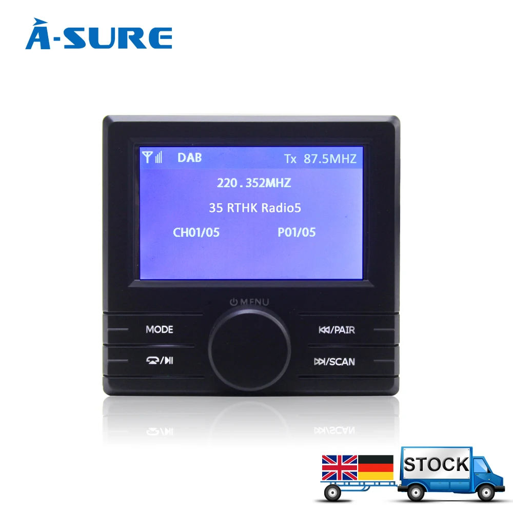 A-Sure внешний DAB BOX приемник + радио тюнер для Android WinCE автомобильный dvd gps плеер