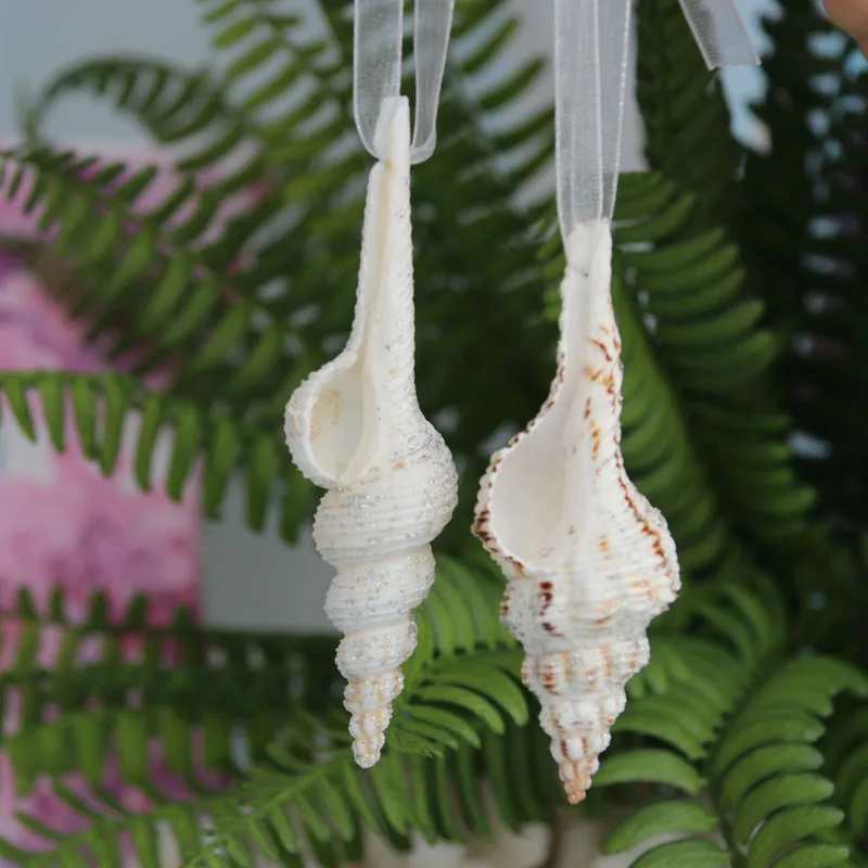 Бесплатная доставка (6 шт./лот) мигающие ракушки шпинделя Рождественский кулон и