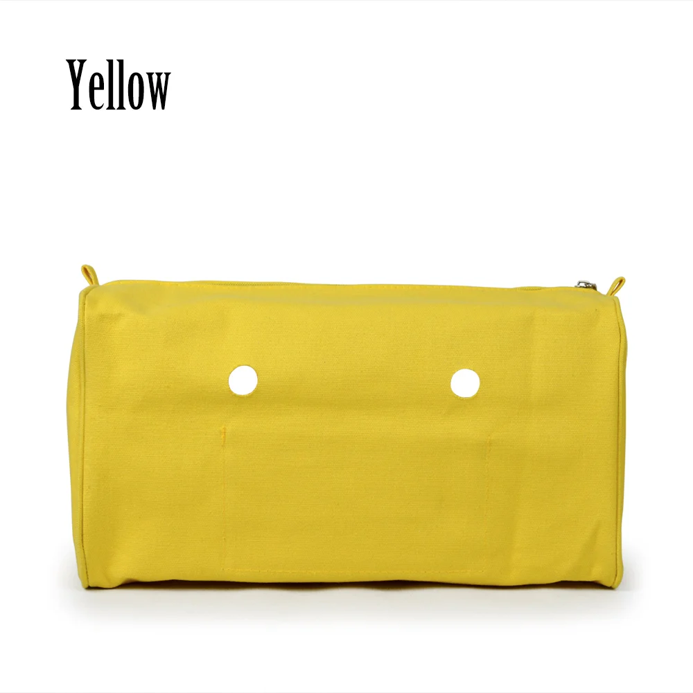 Yellow Новинка, сумка на плечо, на молнии, вставка, подкладка, холст, внутренний карман для O City Ocity, водонепроницаемая, внутренний карман для Obag - Цвет: Yellow