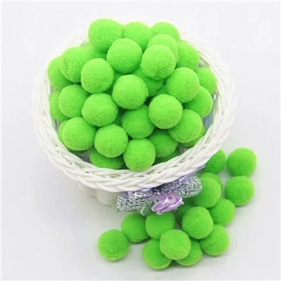 08 fruit green 20g Помпон 8 мм, 10 мм, 15 мм, 20 мм, 25 мм, 30 м, помпон, понпон, шар, разноцветный помпончик, товары для рукоделия, для детей, игрушки для шитья одежды, 20 г - Цвет: 08 fruit green 20g