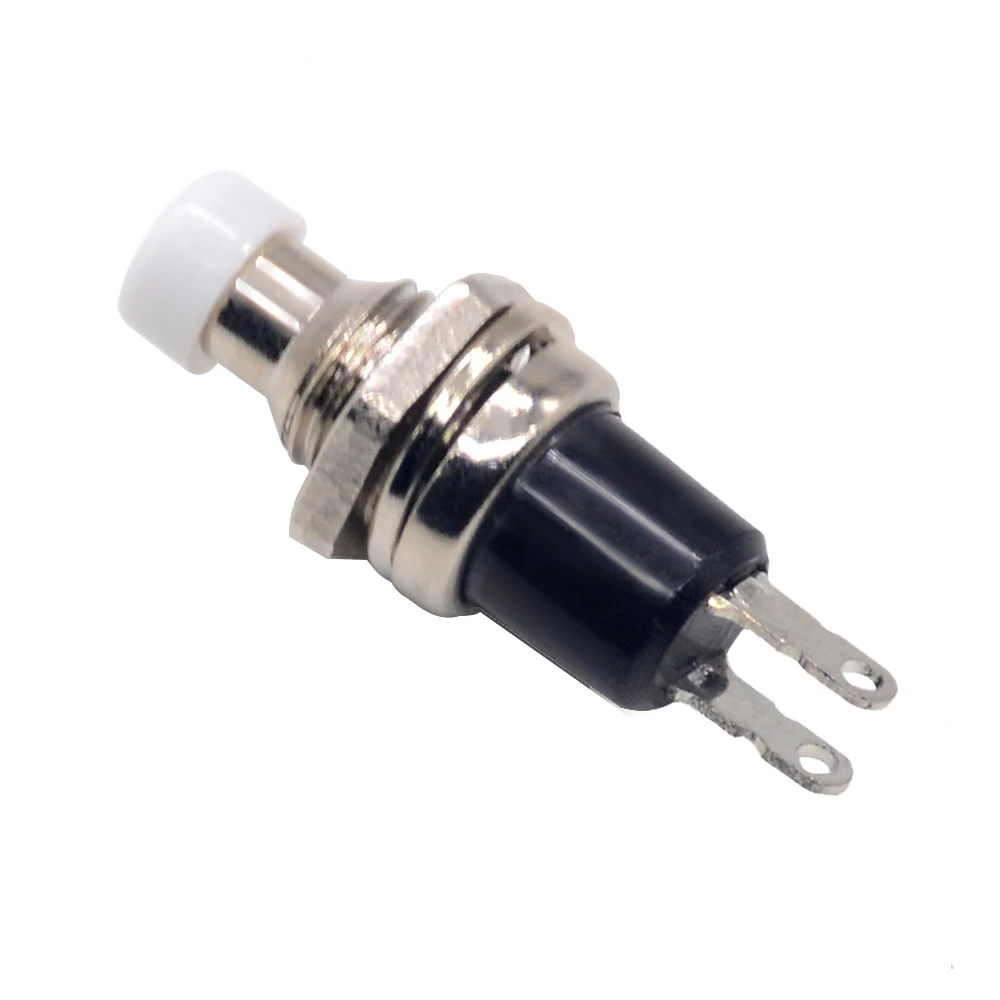 10pcs/lots 7mm Thread Multicolor 2 Pins Momentary Push Button Switch PBS-110 | Обустройство дома