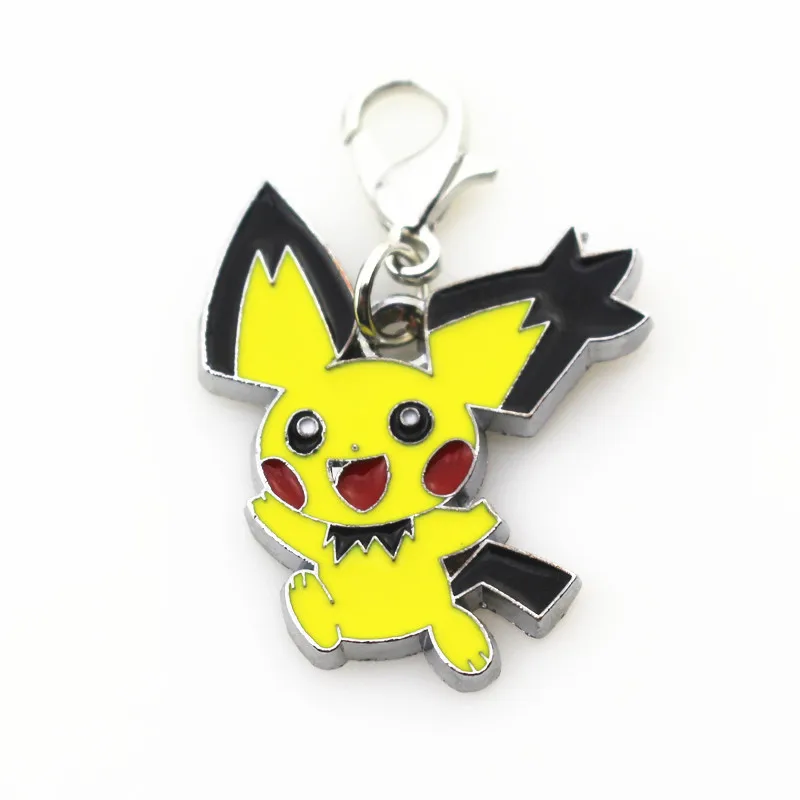 Оптовая продажа 50 шт Микс Дизайн Покемон амулеты макропористые бусы подвесное