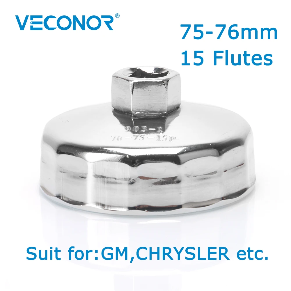 Wrench Cap Housing Tool Remover 15 Flutes Universal For Gm Chrysler