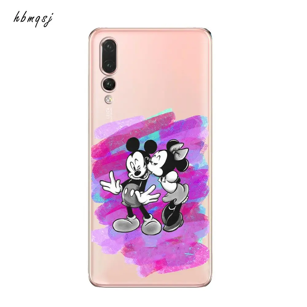 Чехол с мультяшным рисунком для huawei mate 20 lite силиконовый мягкий чехол из ТПУ милый
