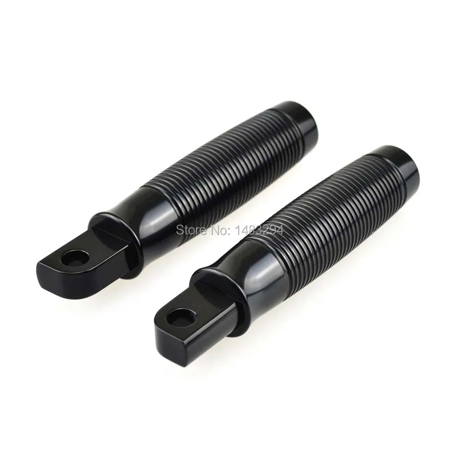 Черные грубые ремесла алюминиевые пользовательские подножки для ног подходит