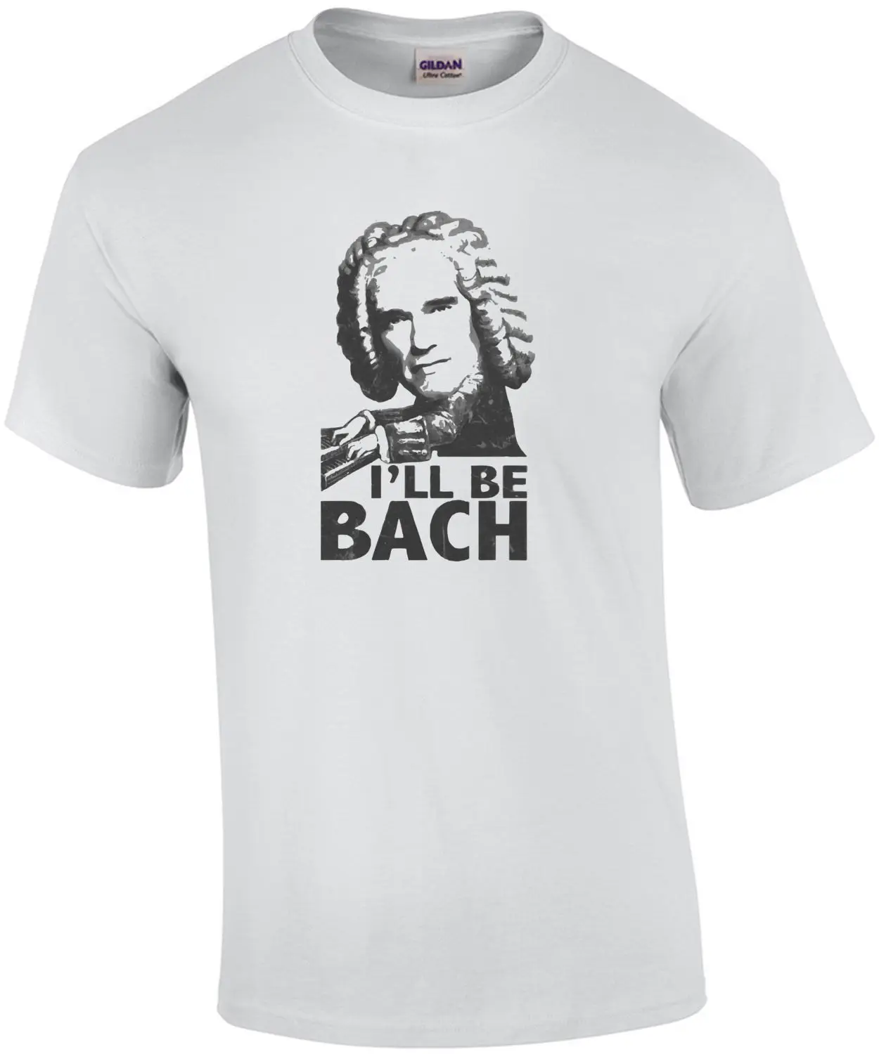 I'll Be Bach - Arnold футболка со Шварценеггером хит продаж футболки из натурального