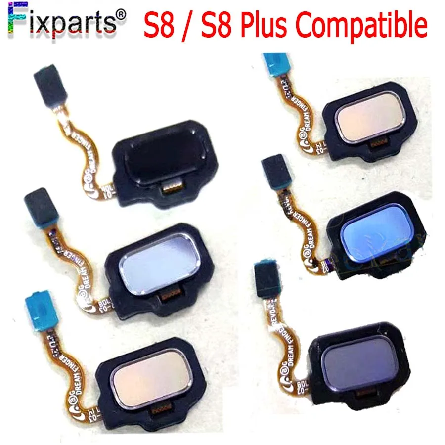 

Touch ID For Samsung S8 Home Menu Button Flex Cable Ribbon G950 G955 Replacement Parts For Samsung S8 plus Fingerprint Sensor