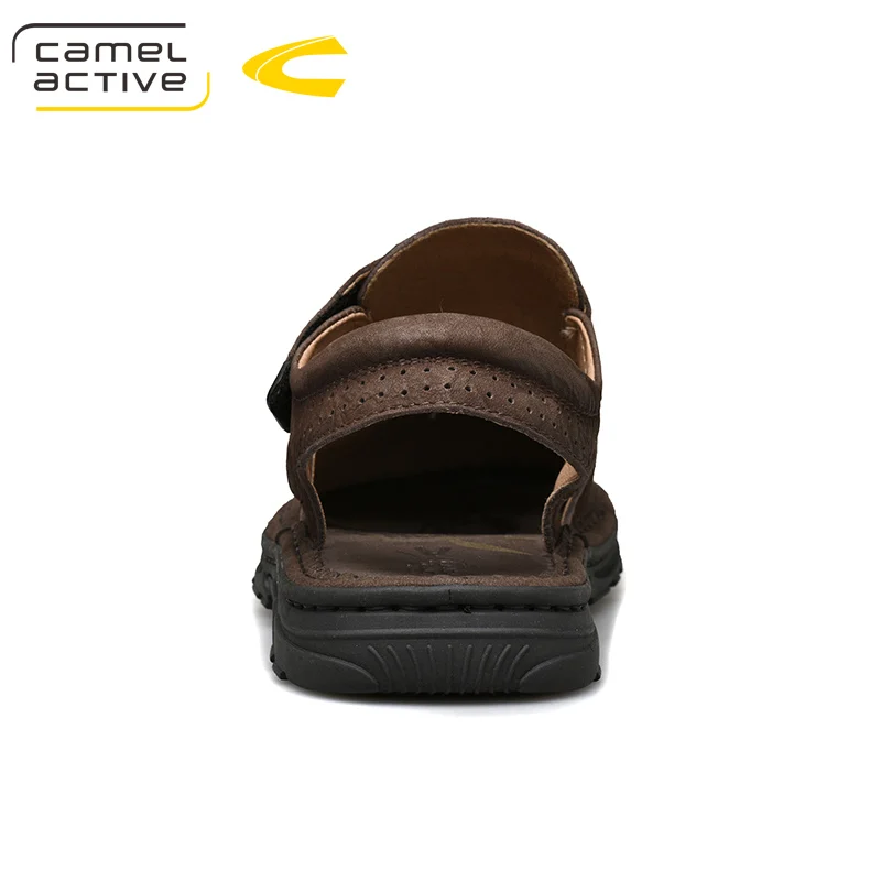 Мужские сандалии из натуральной кожи Camel Active повседневные классические пляжные