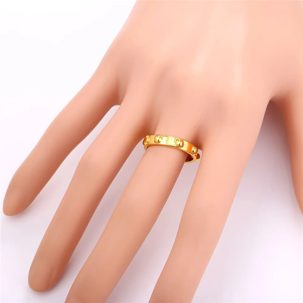 Уникальное кольцо с крестом для мужчин и женщин оптовая продажа цвета желтого