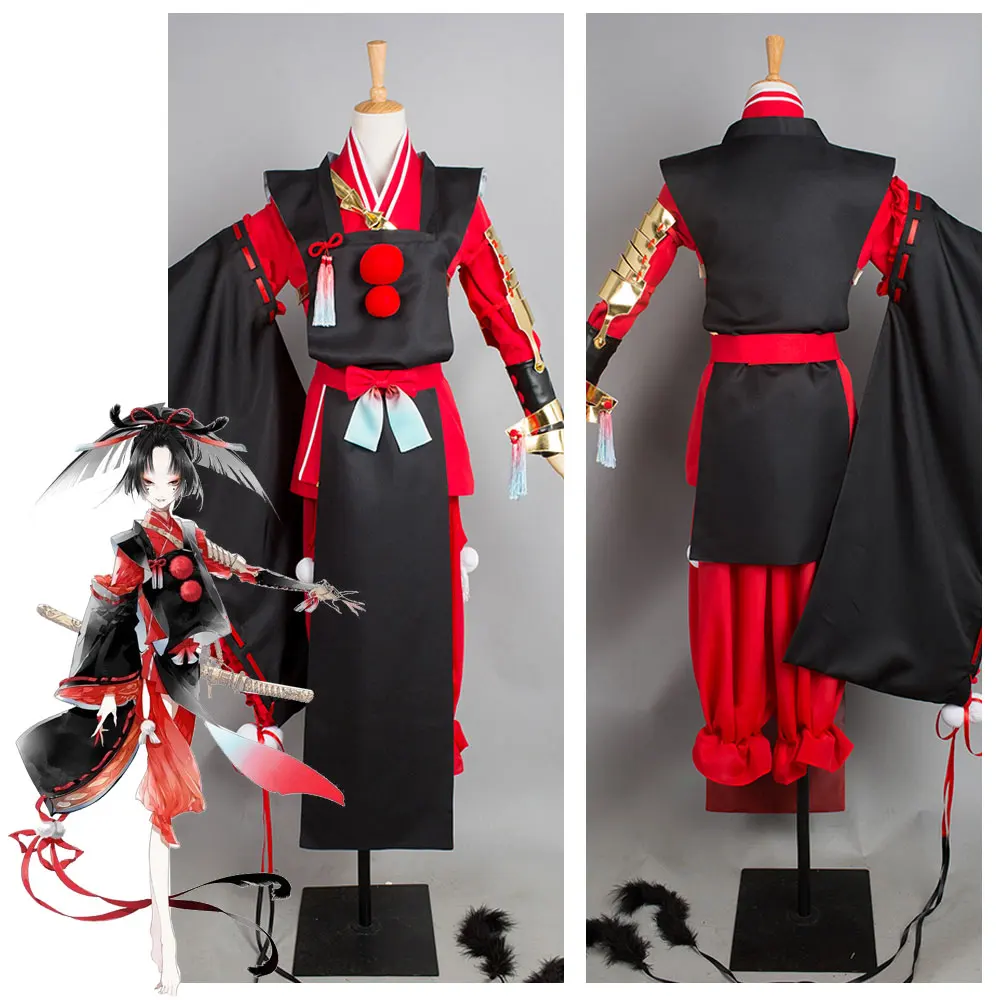 Кимоно Touken Ranbu Kogarasumaru карнавальный костюм на Хэллоуин карнавальные костюмы|cosplay