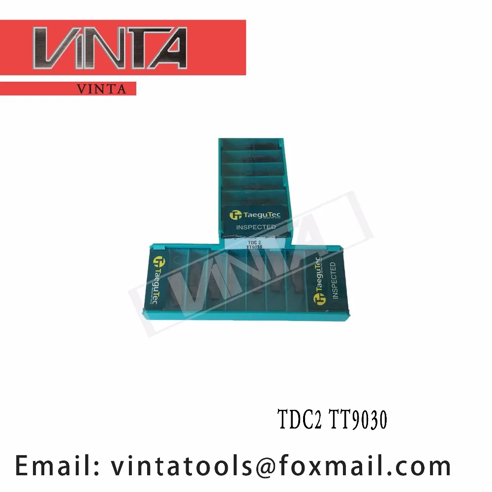 Высокого качества TDC2 TT9030 cnc вкладыши для твердосплавного фрезерования